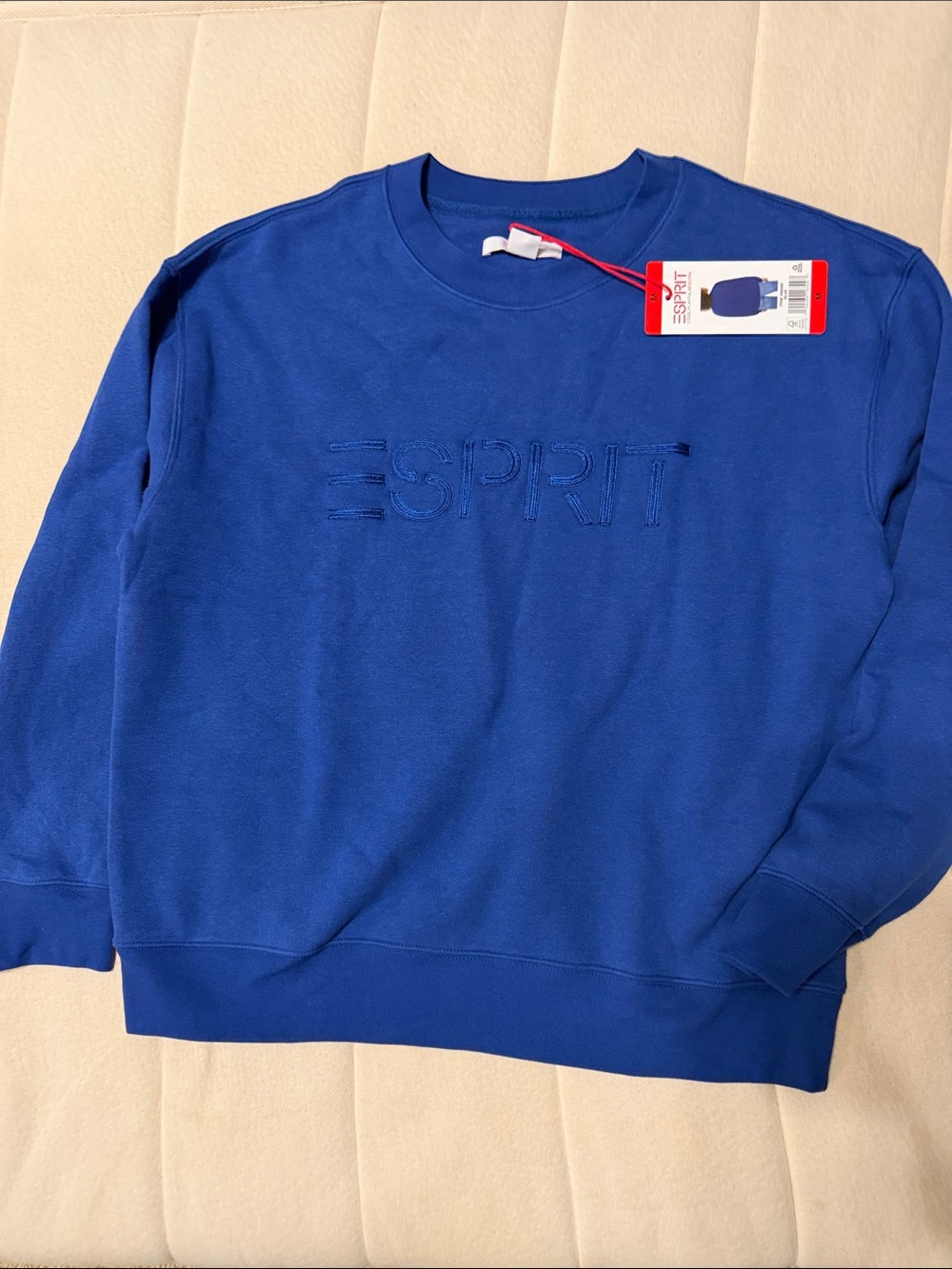 Esprit Cobalt Blue Crewneck Sweatshirt